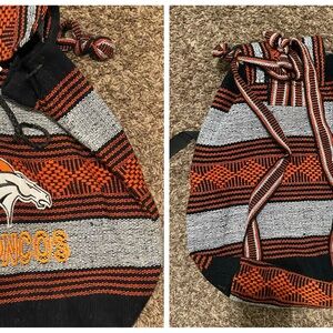 Broncos Striped Backpack